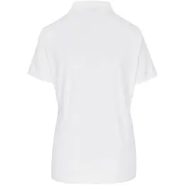 Ladies Aerogrid Golf Shirt White Back